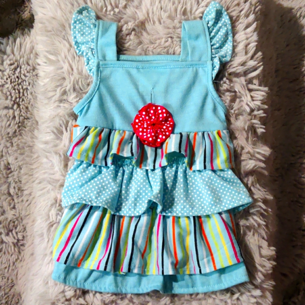 Ruffled Dog Dress